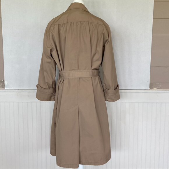 Vintage London Fog Women's Trench Coat Sz 18R - Picture 2 of 13